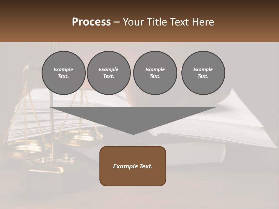 Law Weight Lawyer PowerPoint Template