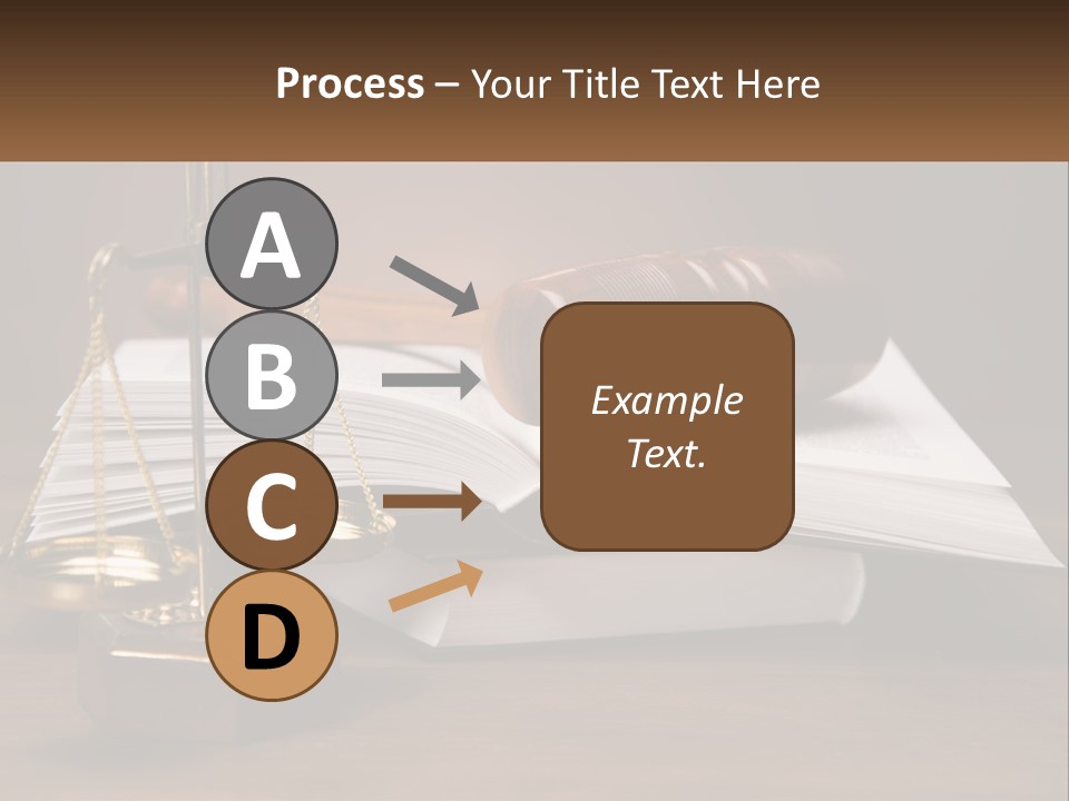 Law Weight Lawyer PowerPoint Template