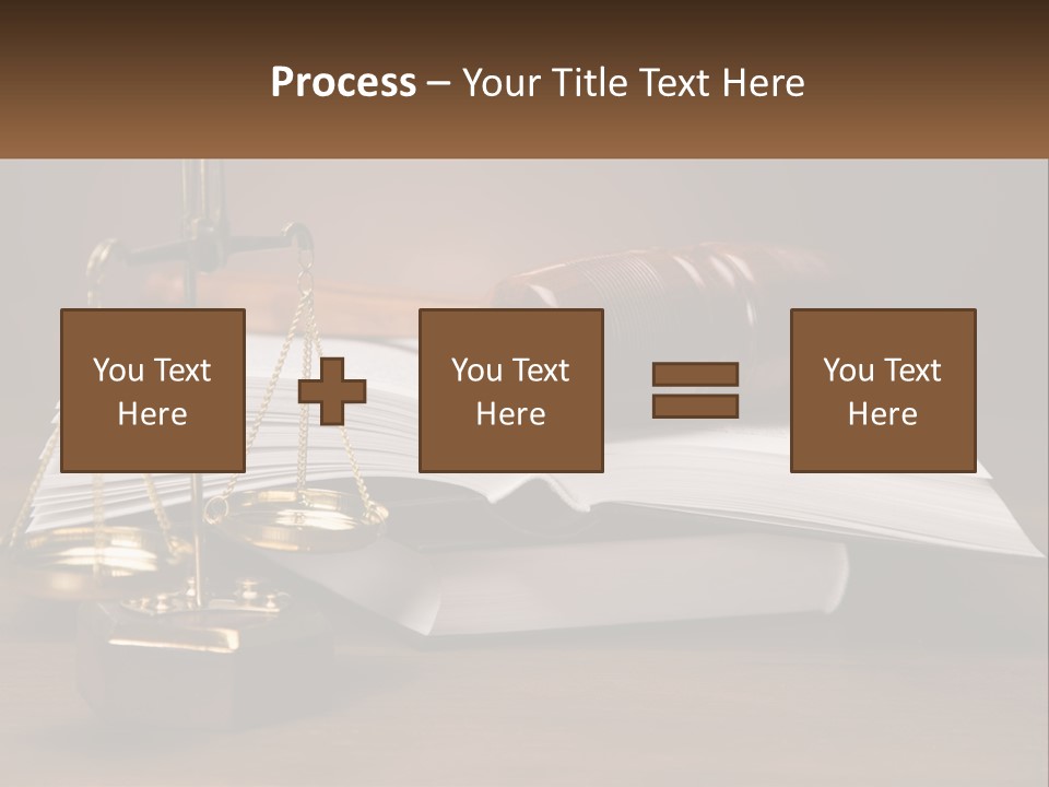 Law Weight Lawyer PowerPoint Template