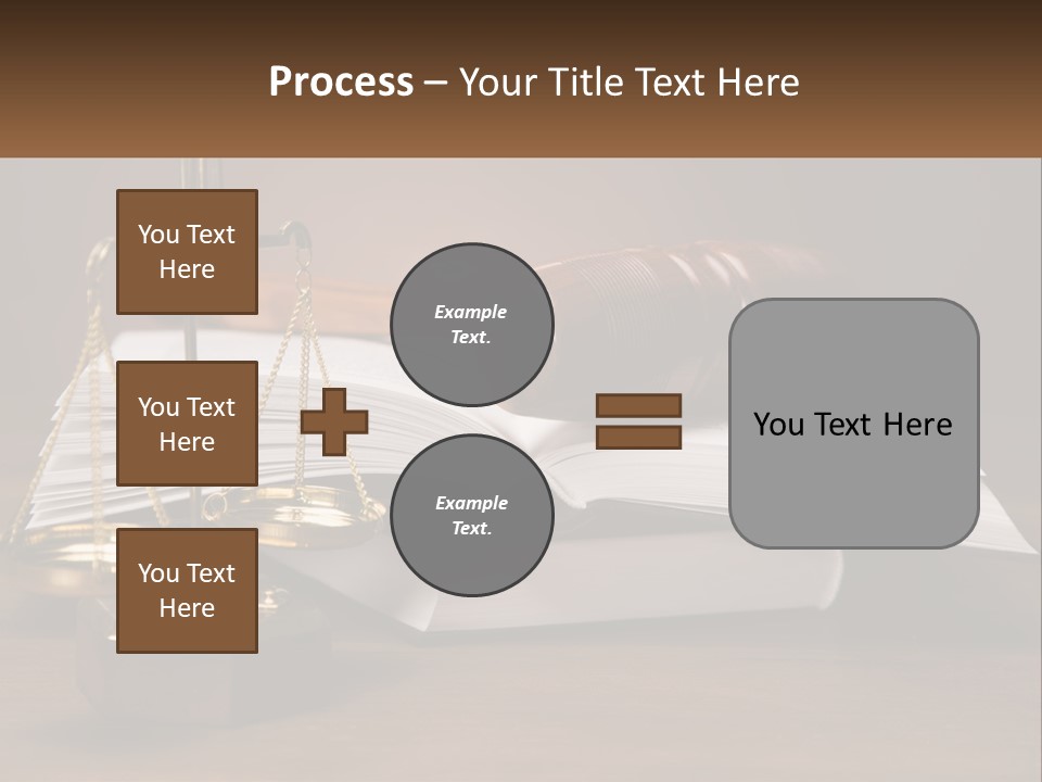Law Weight Lawyer PowerPoint Template