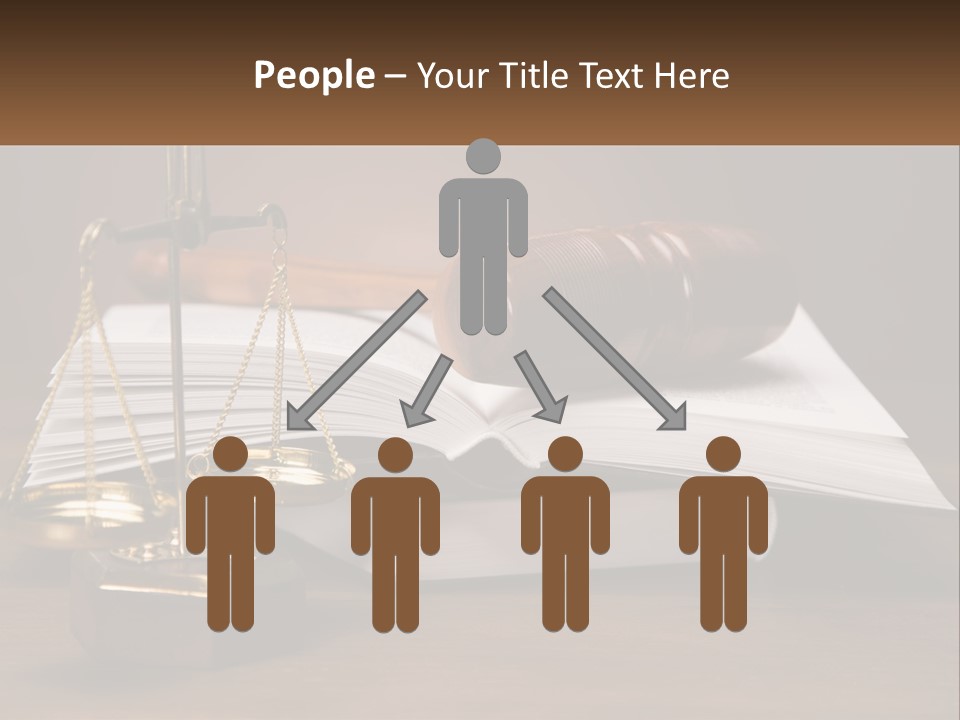Law Weight Lawyer PowerPoint Template