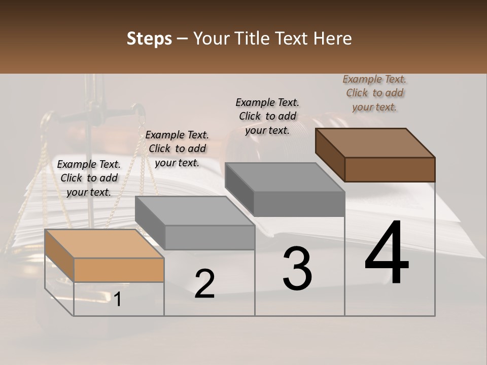 Law Weight Lawyer PowerPoint Template