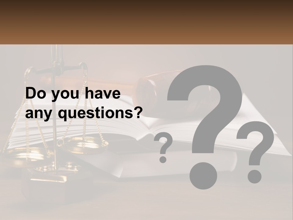 Law Weight Lawyer PowerPoint Template