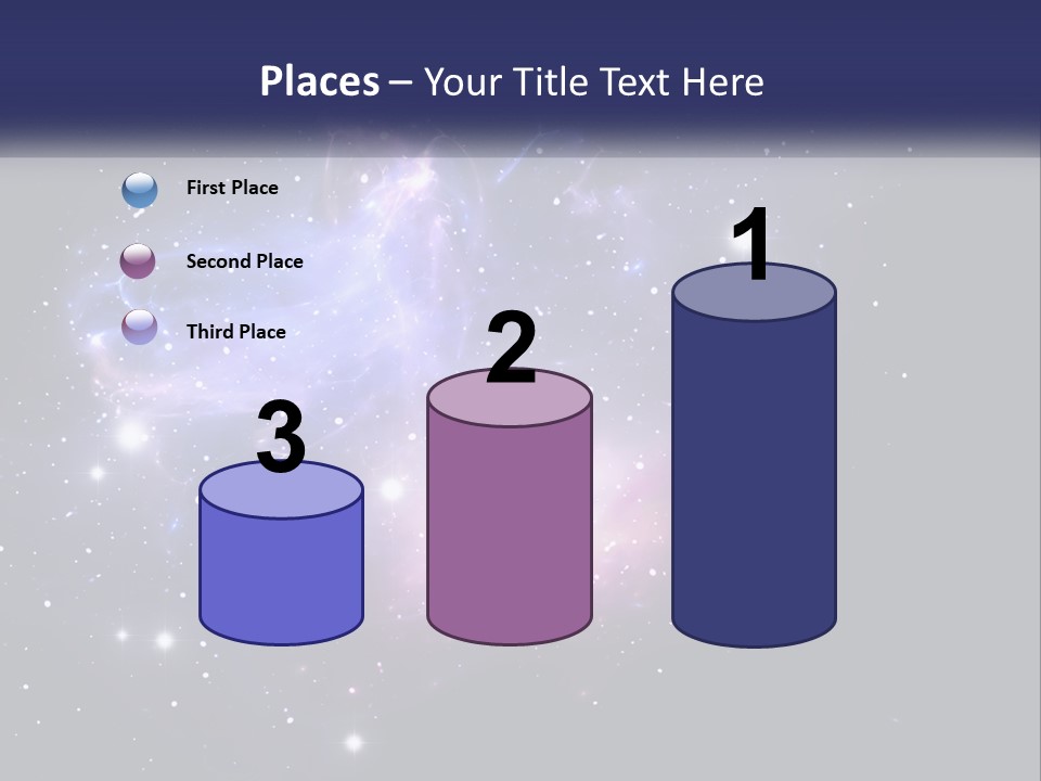 Transparent Nebulae Background PowerPoint Template