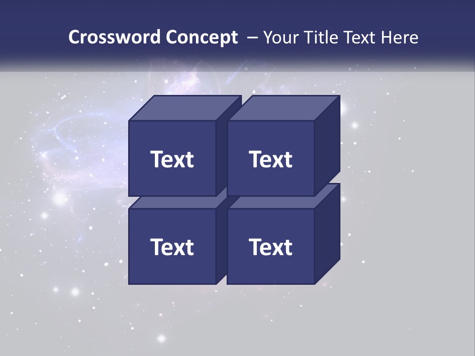 Transparent Nebulae Background PowerPoint Template