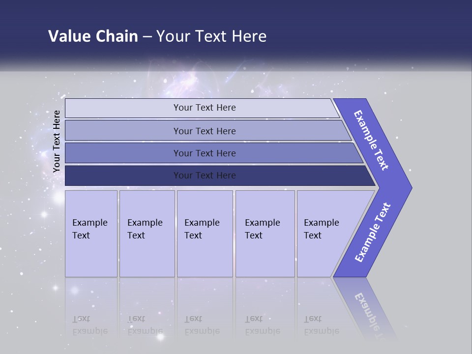 Transparent Nebulae Background PowerPoint Template