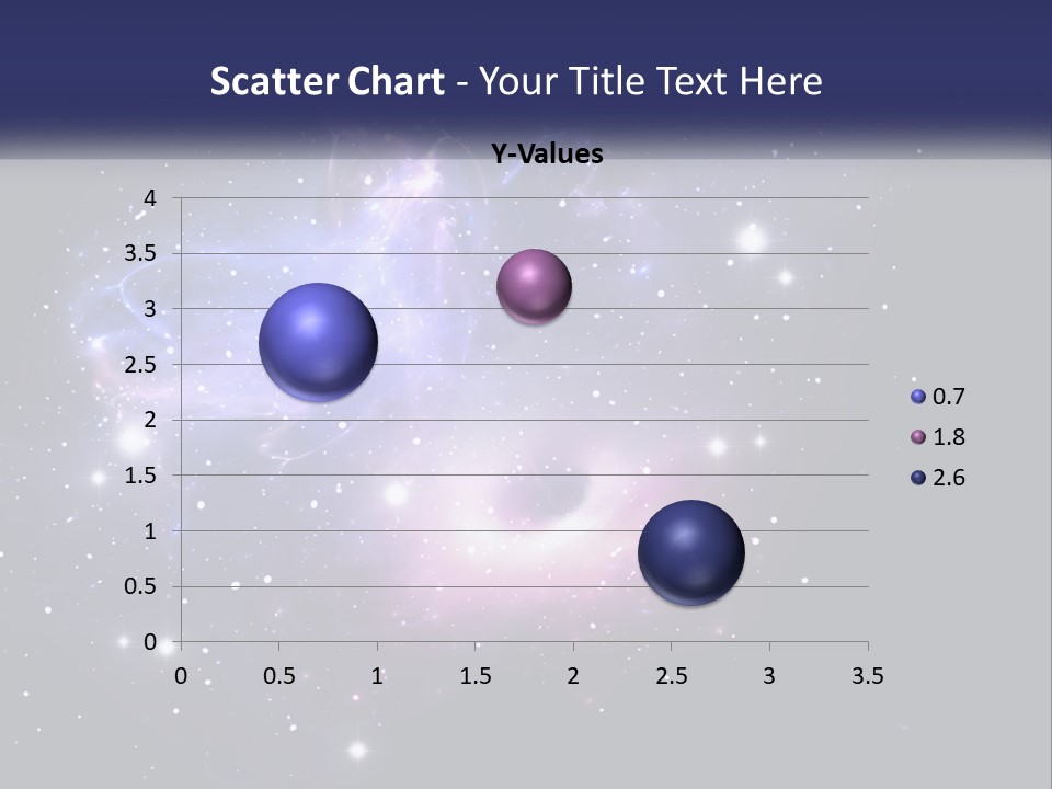 Transparent Nebulae Background PowerPoint Template