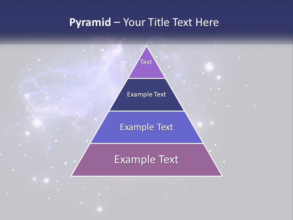 Transparent Nebulae Background PowerPoint Template