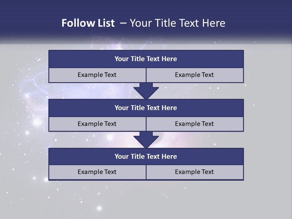 Transparent Nebulae Background PowerPoint Template
