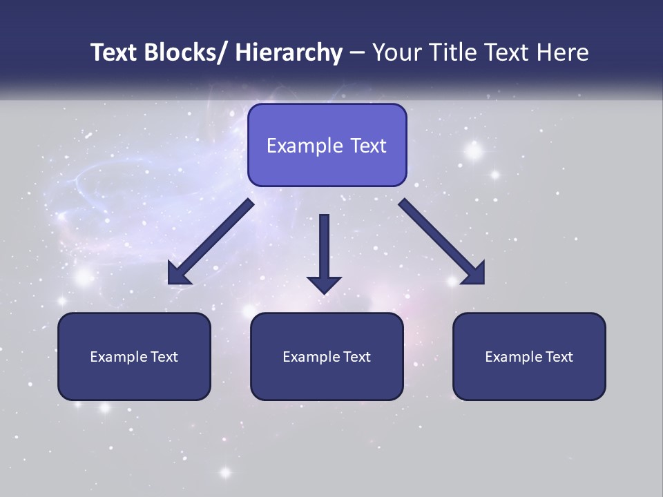 Transparent Nebulae Background PowerPoint Template