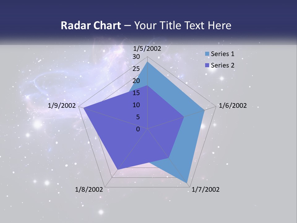 Transparent Nebulae Background PowerPoint Template