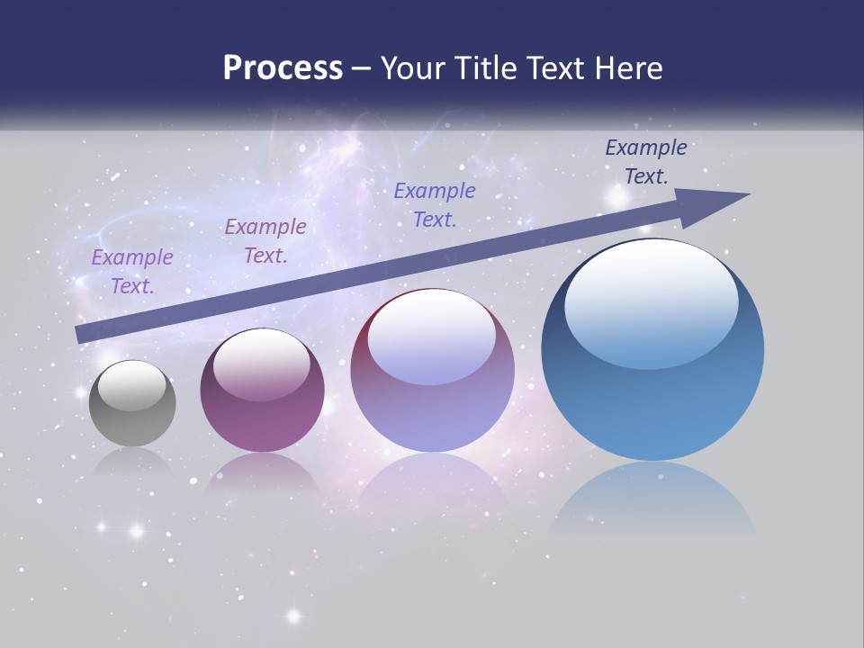 Transparent Nebulae Background PowerPoint Template