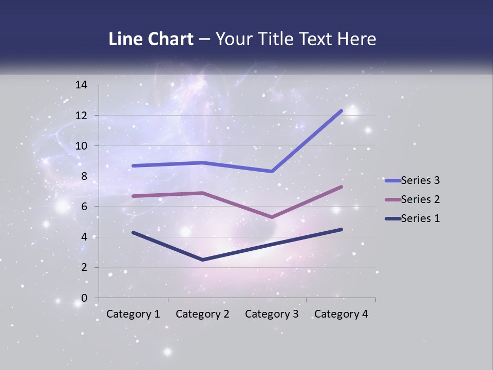 Transparent Nebulae Background PowerPoint Template