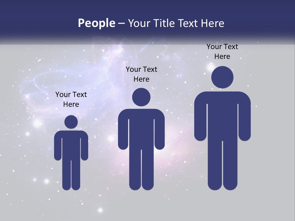 Transparent Nebulae Background PowerPoint Template