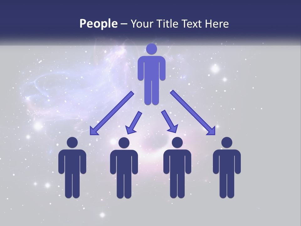 Transparent Nebulae Background PowerPoint Template