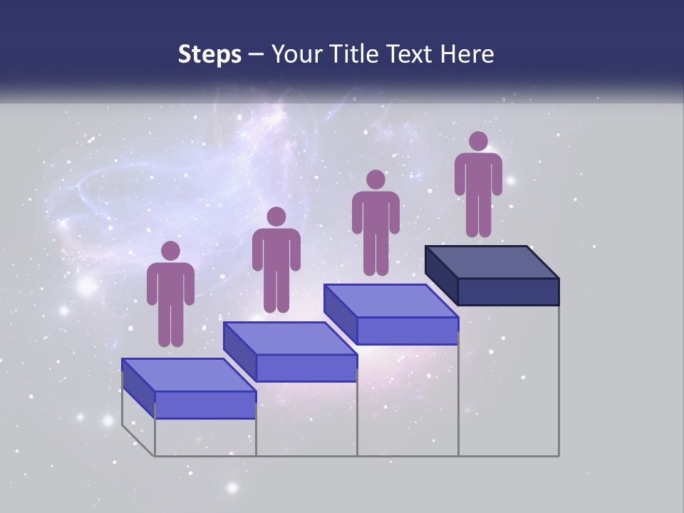 Transparent Nebulae Background PowerPoint Template