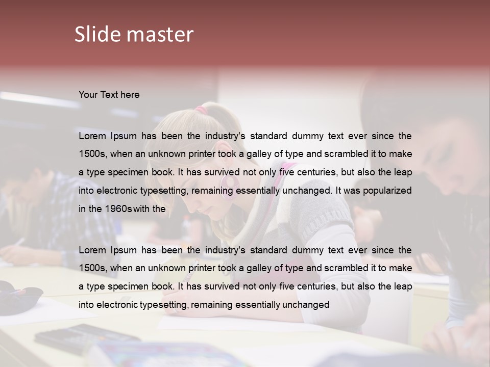 Teamwork Women Beautiful PowerPoint Template