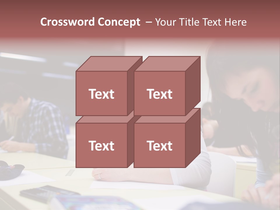 Teamwork Women Beautiful PowerPoint Template