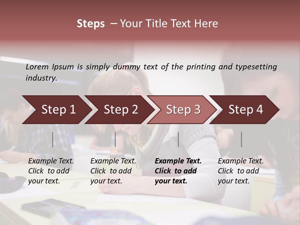 Teamwork Women Beautiful PowerPoint Template