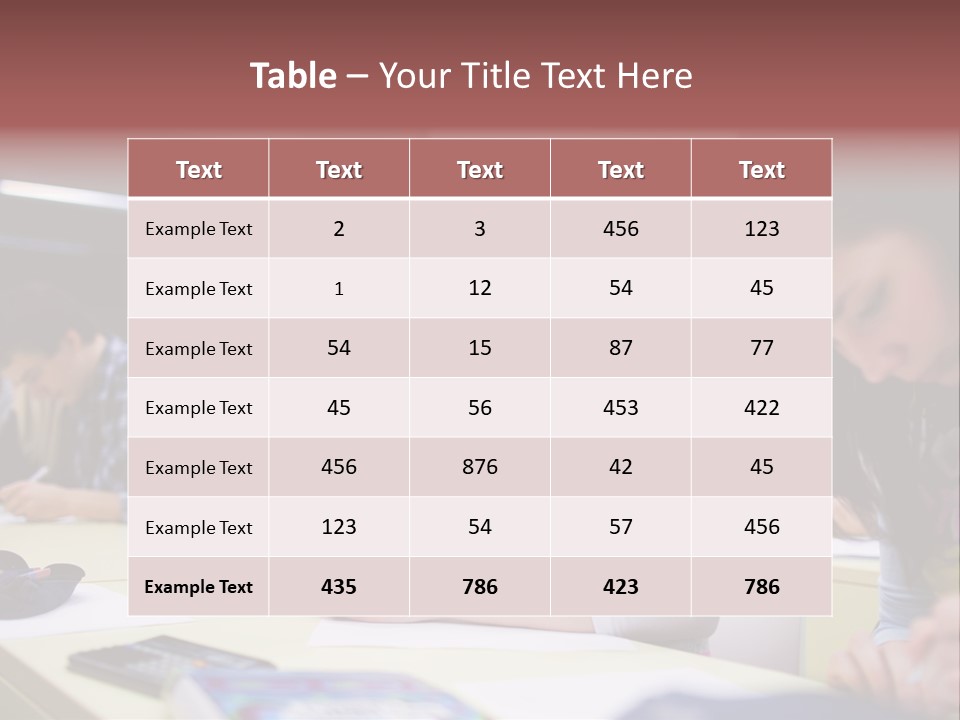Teamwork Women Beautiful PowerPoint Template