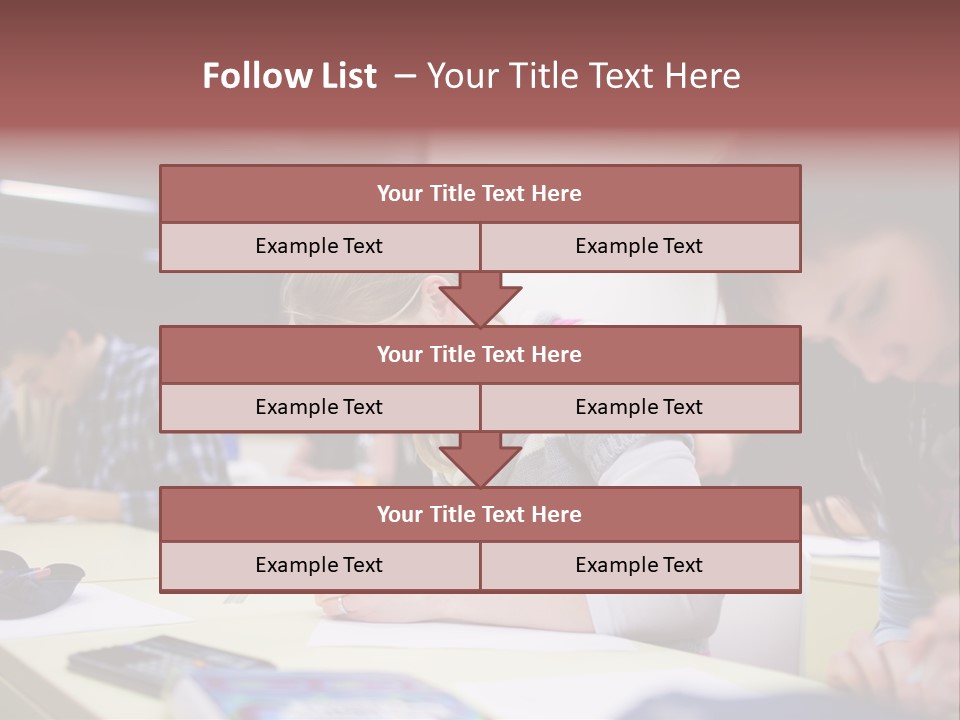 Teamwork Women Beautiful PowerPoint Template