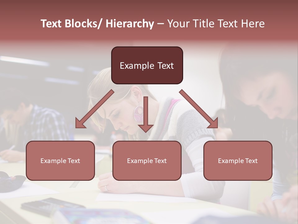 Teamwork Women Beautiful PowerPoint Template