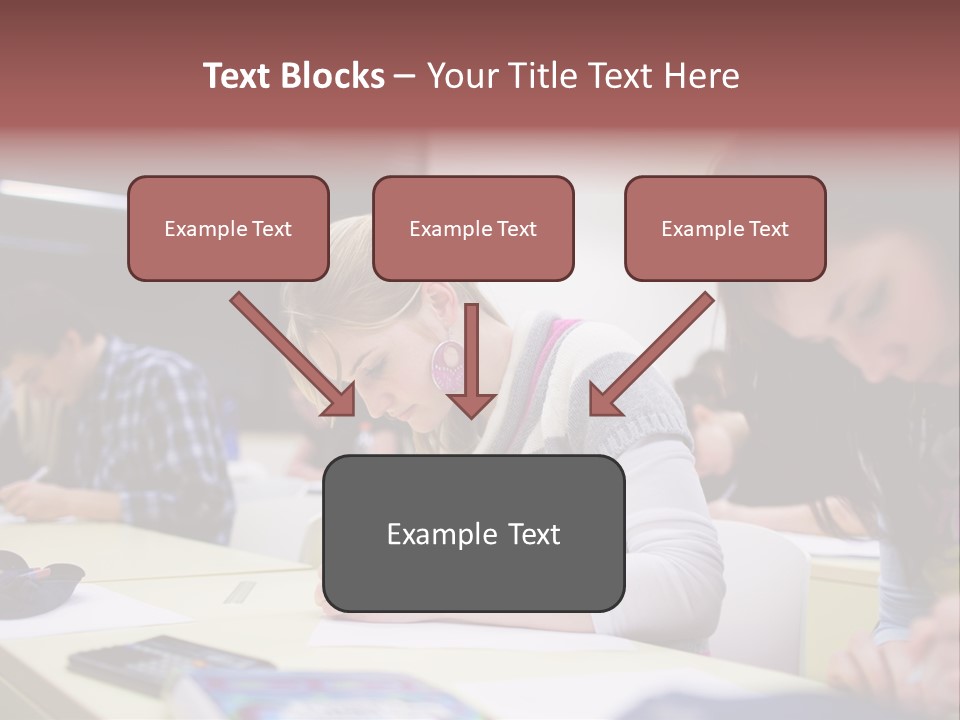Teamwork Women Beautiful PowerPoint Template