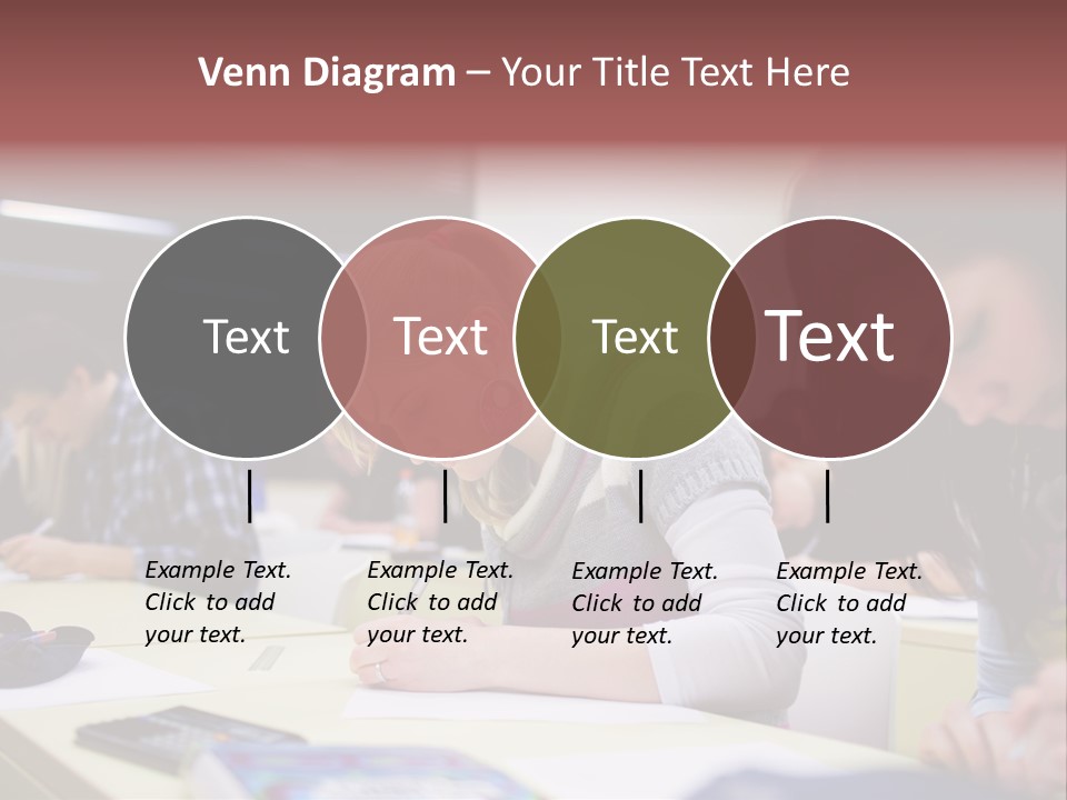 Teamwork Women Beautiful PowerPoint Template