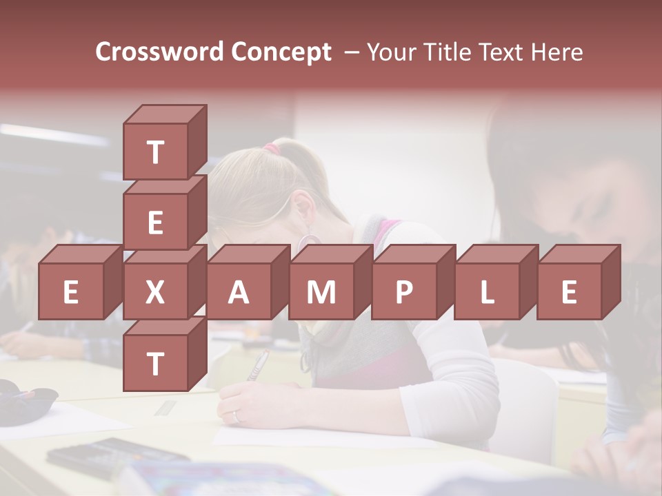 Teamwork Women Beautiful PowerPoint Template