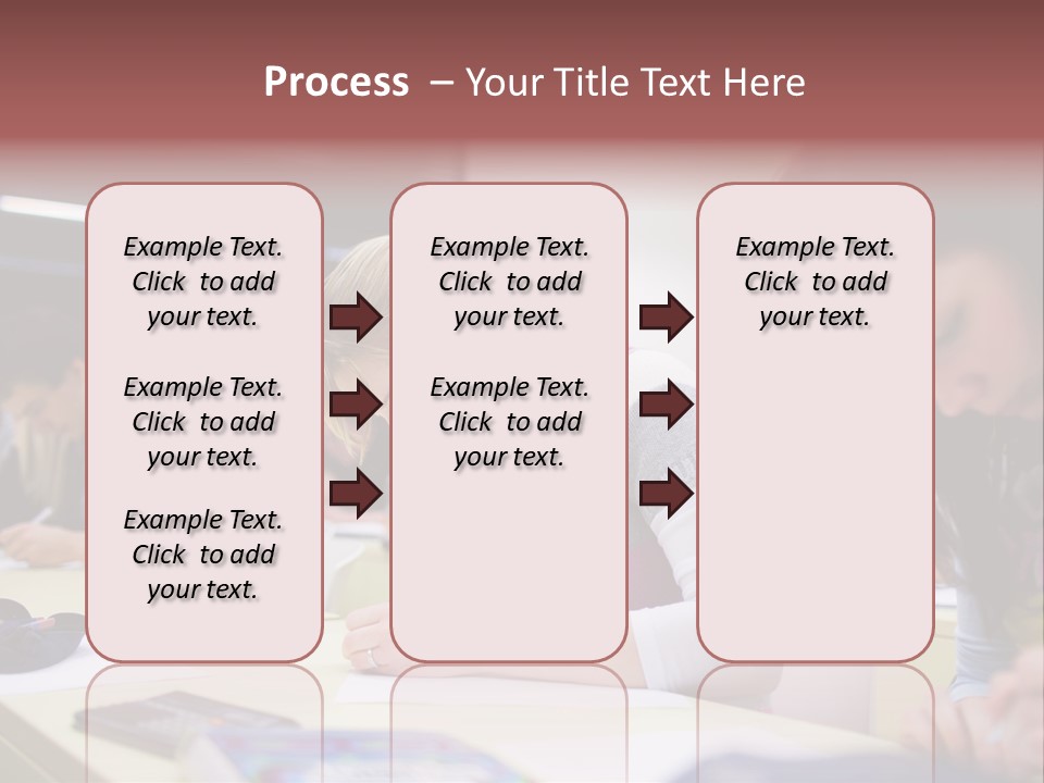 Teamwork Women Beautiful PowerPoint Template