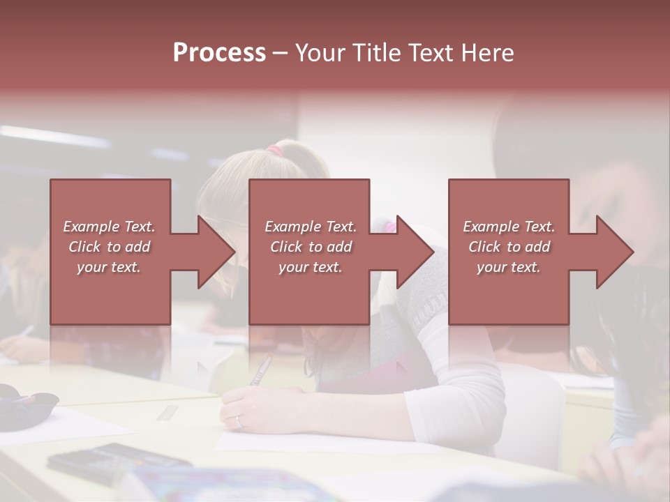 Teamwork Women Beautiful PowerPoint Template