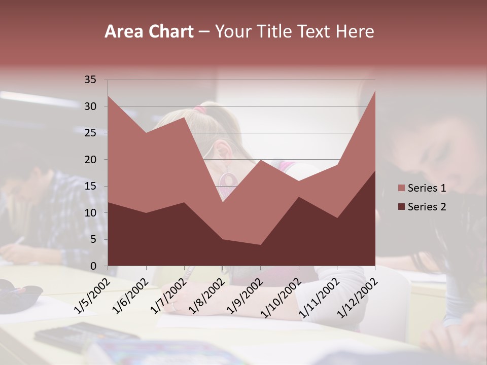 Teamwork Women Beautiful PowerPoint Template