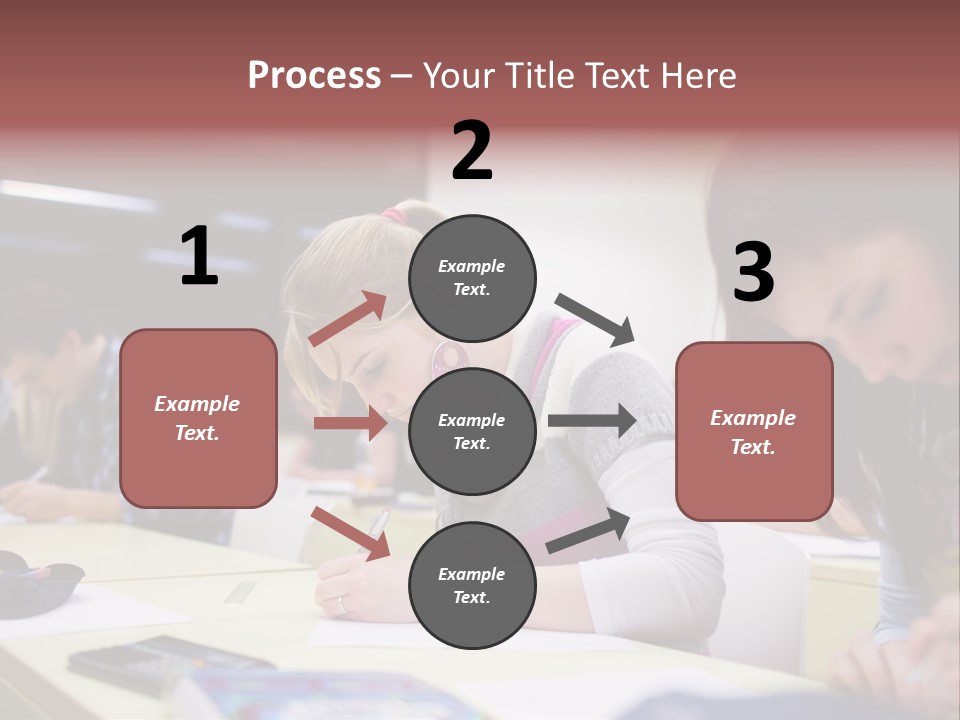 Teamwork Women Beautiful PowerPoint Template