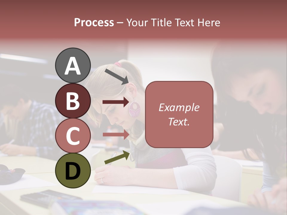 Teamwork Women Beautiful PowerPoint Template