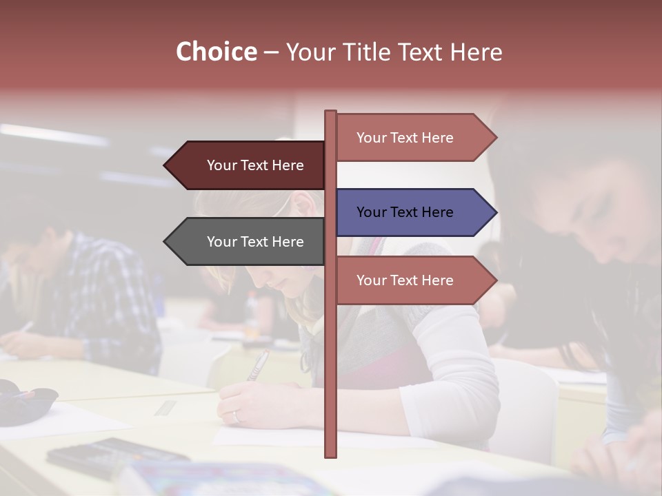 Teamwork Women Beautiful PowerPoint Template