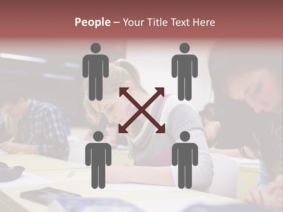 Teamwork Women Beautiful PowerPoint Template