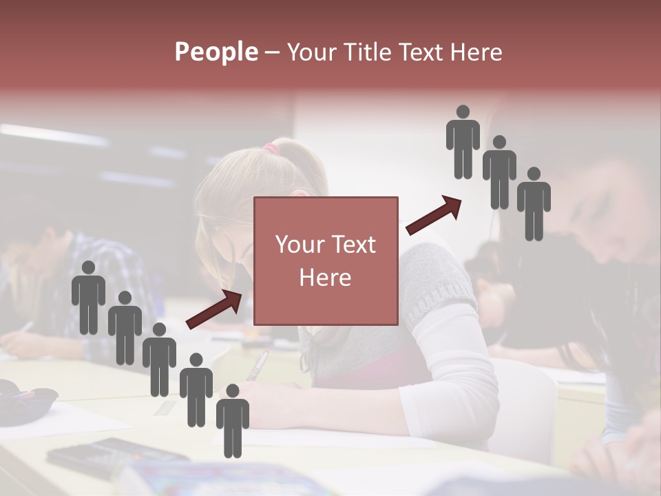 Teamwork Women Beautiful PowerPoint Template