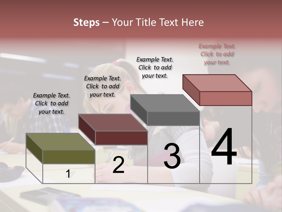 Teamwork Women Beautiful PowerPoint Template