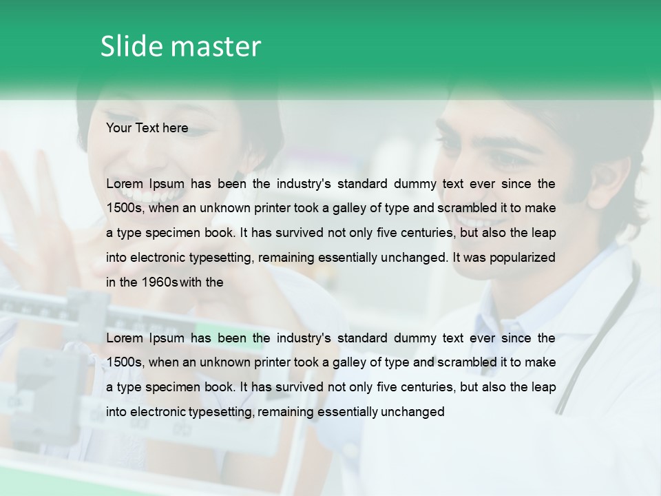 Medic Medicine Fitness PowerPoint Template