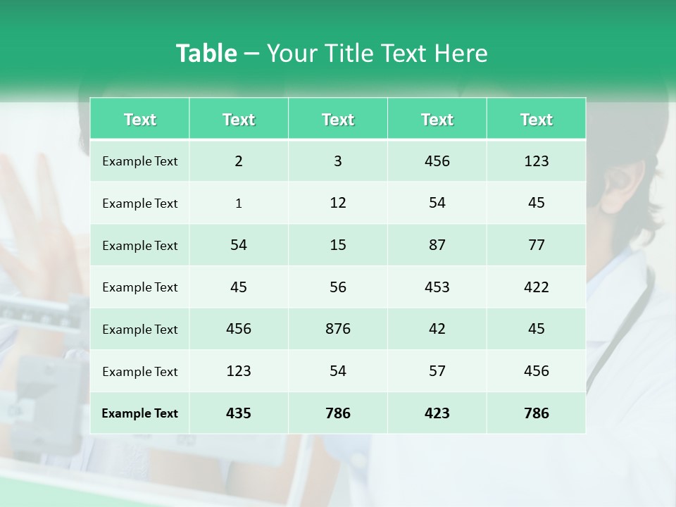 Medic Medicine Fitness PowerPoint Template