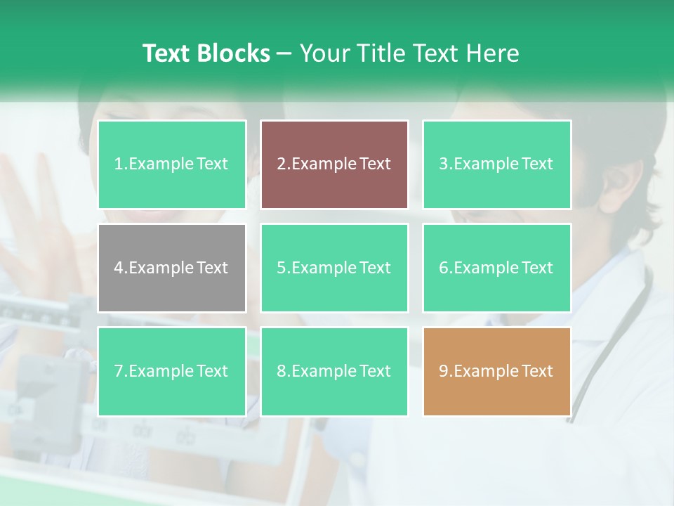 Medic Medicine Fitness PowerPoint Template
