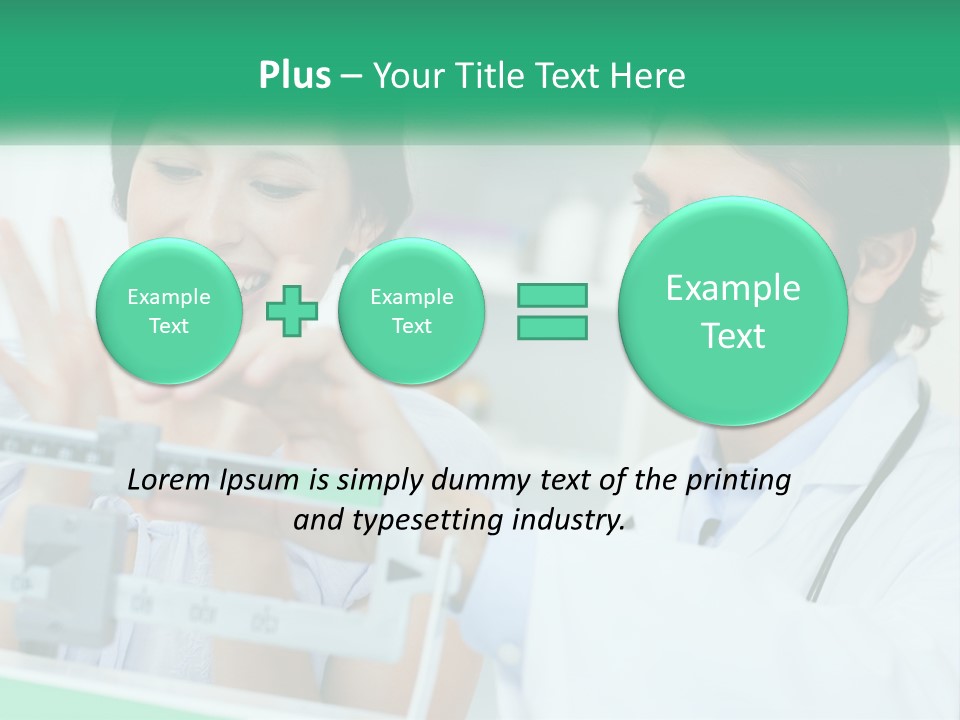 Medic Medicine Fitness PowerPoint Template