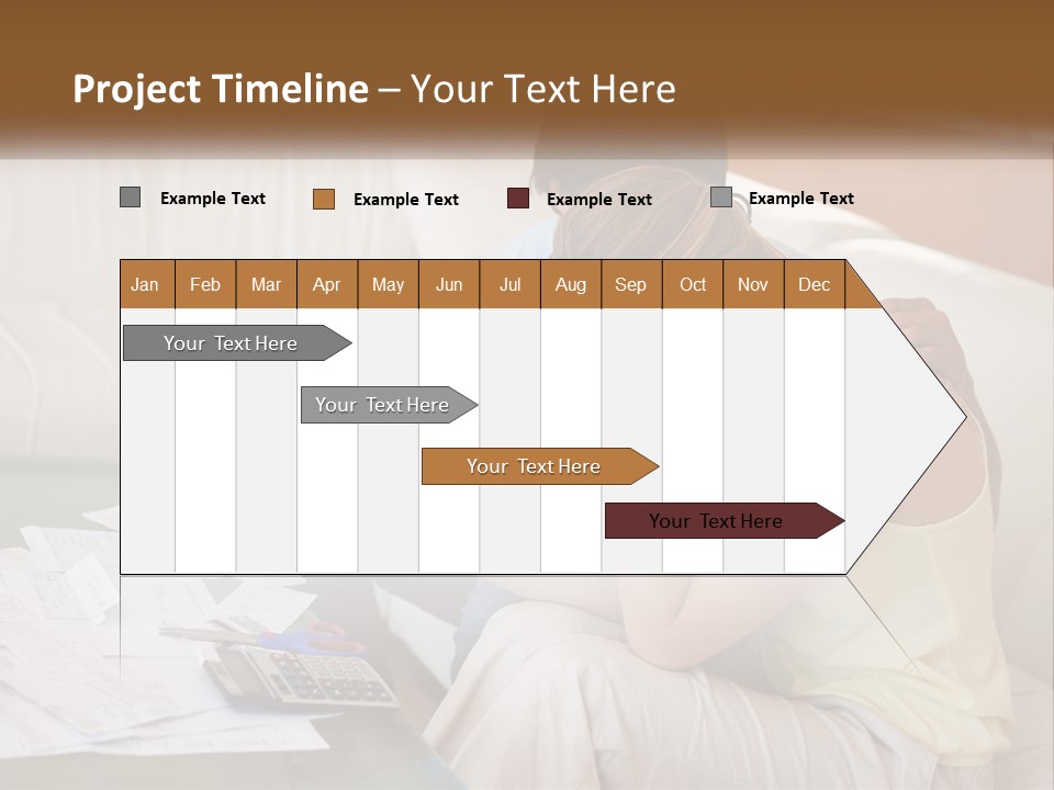 Issues Wife Couple PowerPoint Template