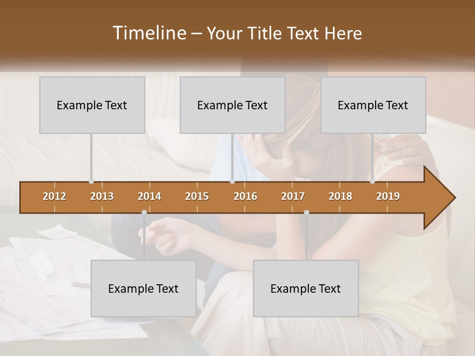 Issues Wife Couple PowerPoint Template