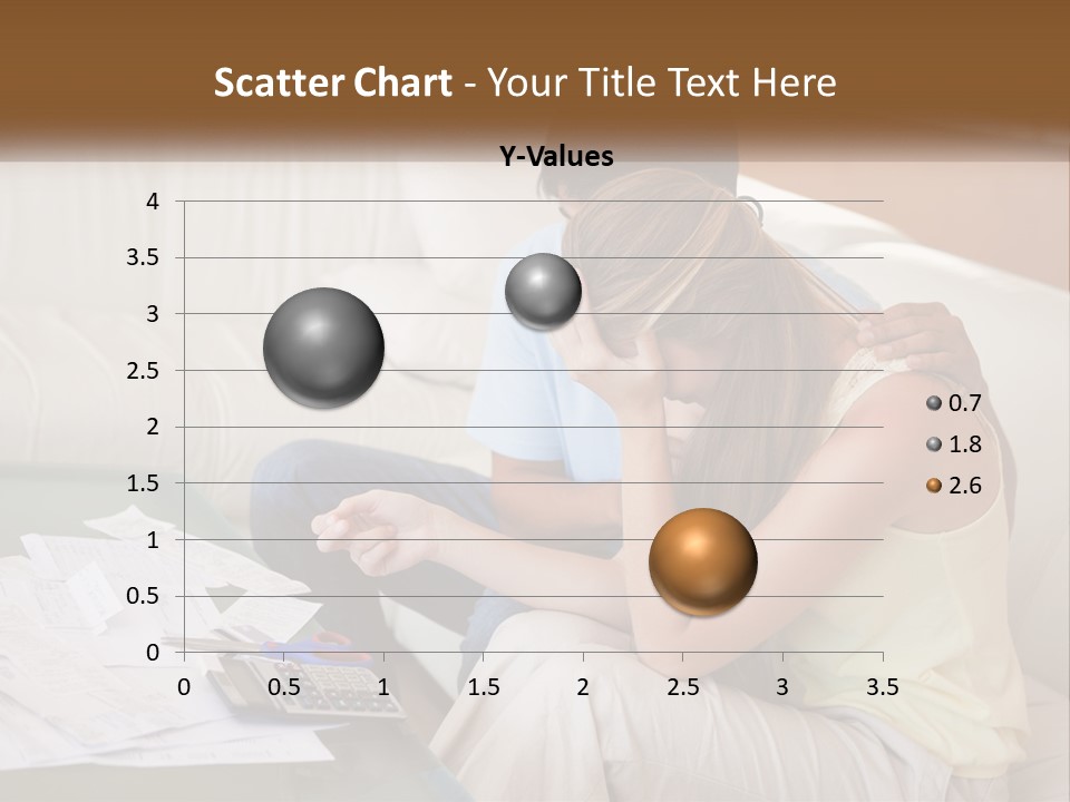 Issues Wife Couple PowerPoint Template