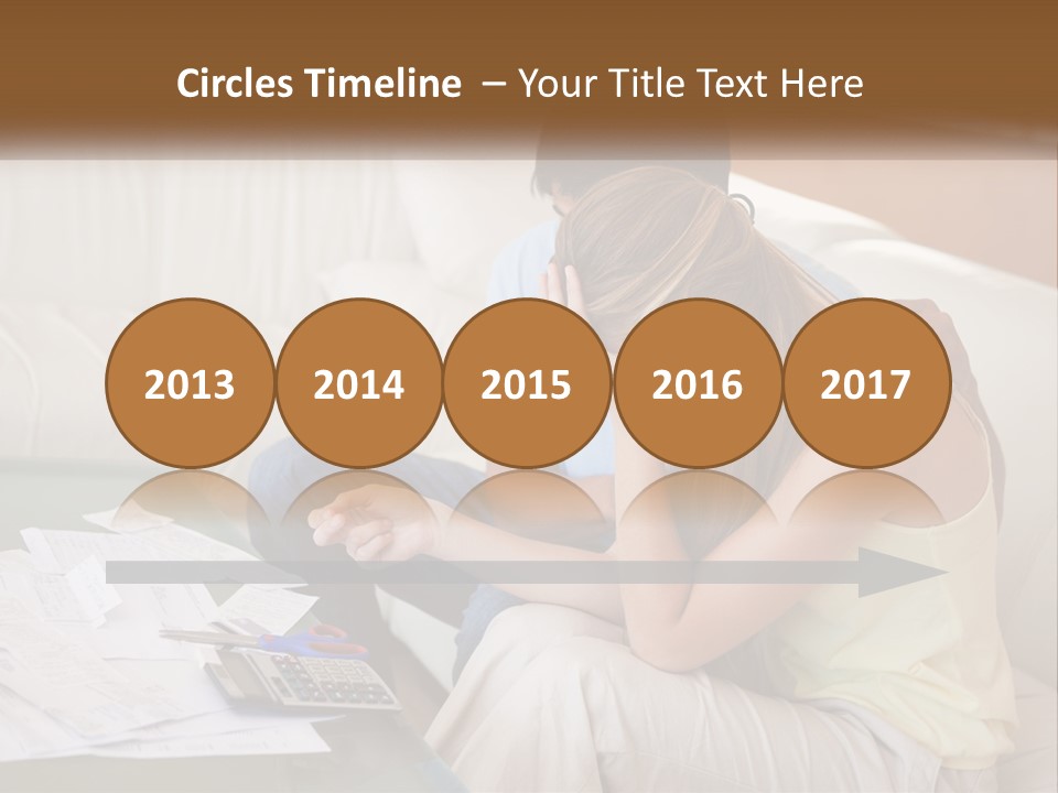 Issues Wife Couple PowerPoint Template