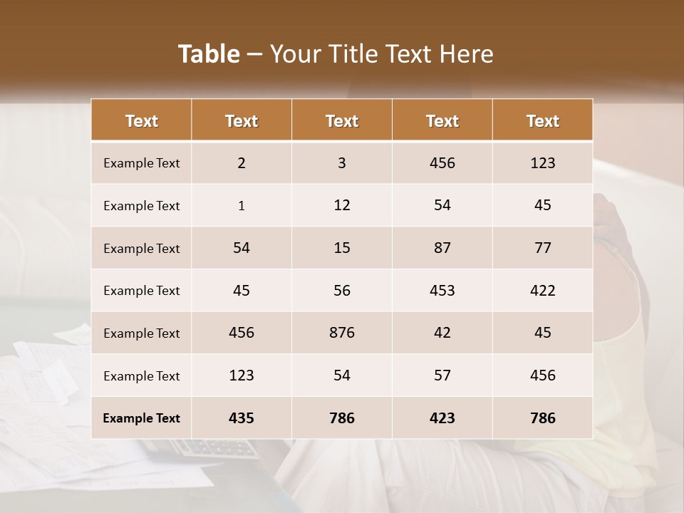 Issues Wife Couple PowerPoint Template