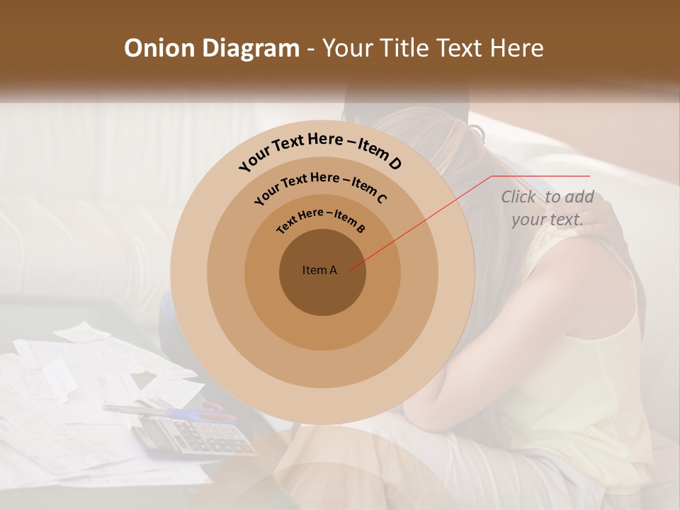 Issues Wife Couple PowerPoint Template