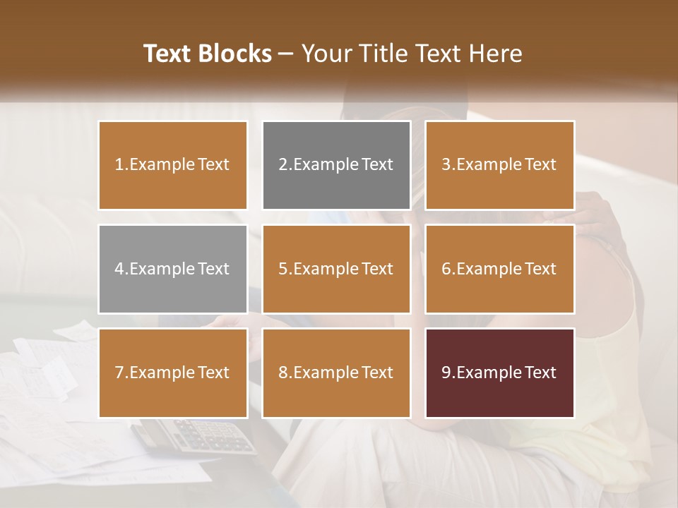 Issues Wife Couple PowerPoint Template