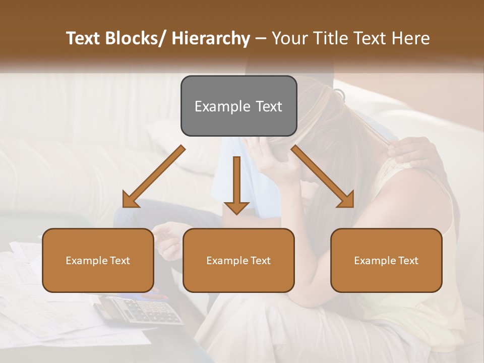 Issues Wife Couple PowerPoint Template